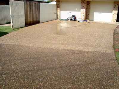 high pressure driveway cleaning